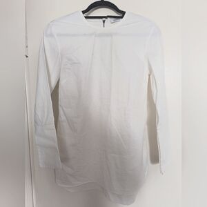 Nomia white cotton shirt size 2